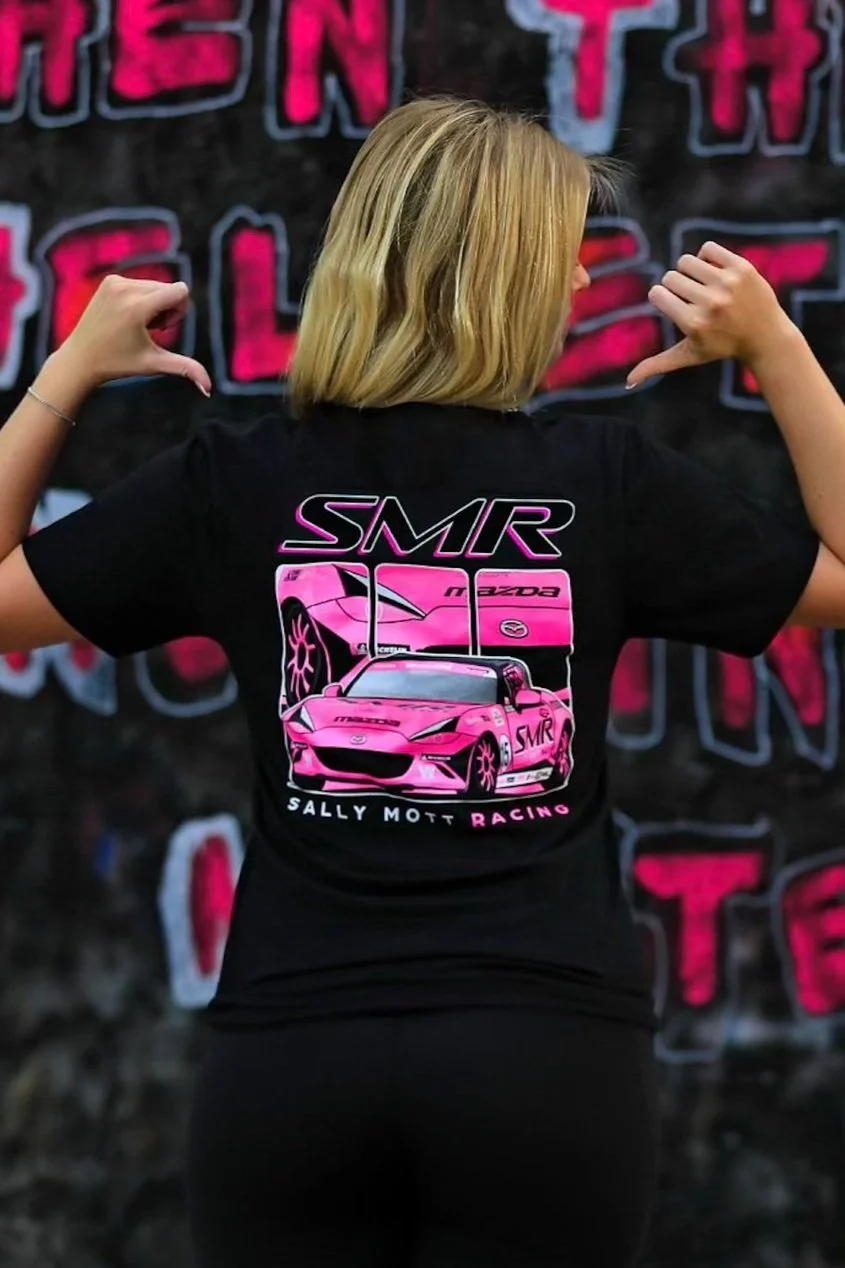 Sally Mott Racing Mazda MX-5 Cup Driver First to the Finish Amazon